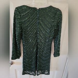 Gianni Bini Kids Dress in Shimmering Green